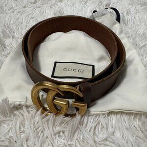 Gucci Marmont Belt Wide
